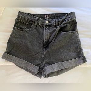 BDG black high waisted shorts size 28